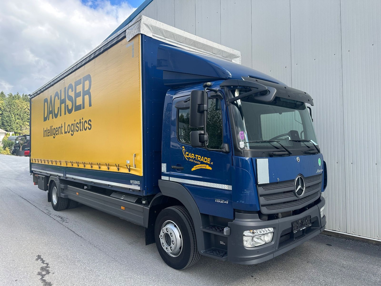 Mercedes-Benz Atego 1524 LBW - 侧帘卡车:图2 Mercedes-Benz Atego 1524 LBW - 侧帘卡车:图2