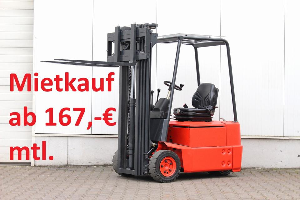 LINDE E15Z-02 Triplex 4,7m - 电动叉车:图1 LINDE E15Z-02 Triplex 4,7m - 电动叉车:图1