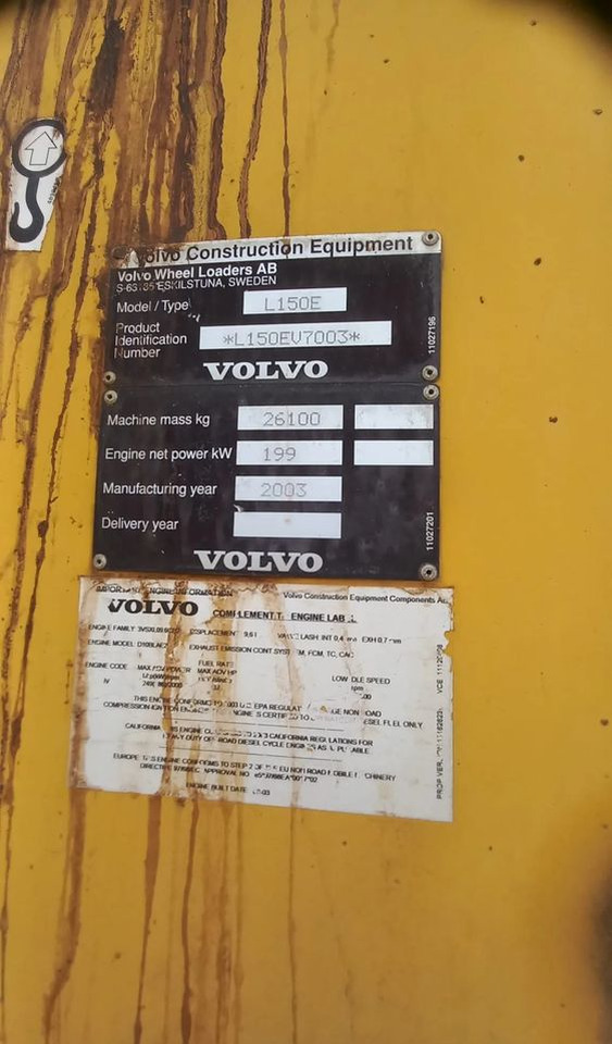 Volvo L150E - 轮式装载机:图2 Volvo L150E - 轮式装载机:图2