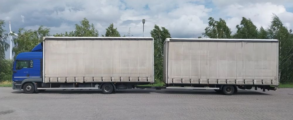 侧帘卡车 MAN TGL：图8