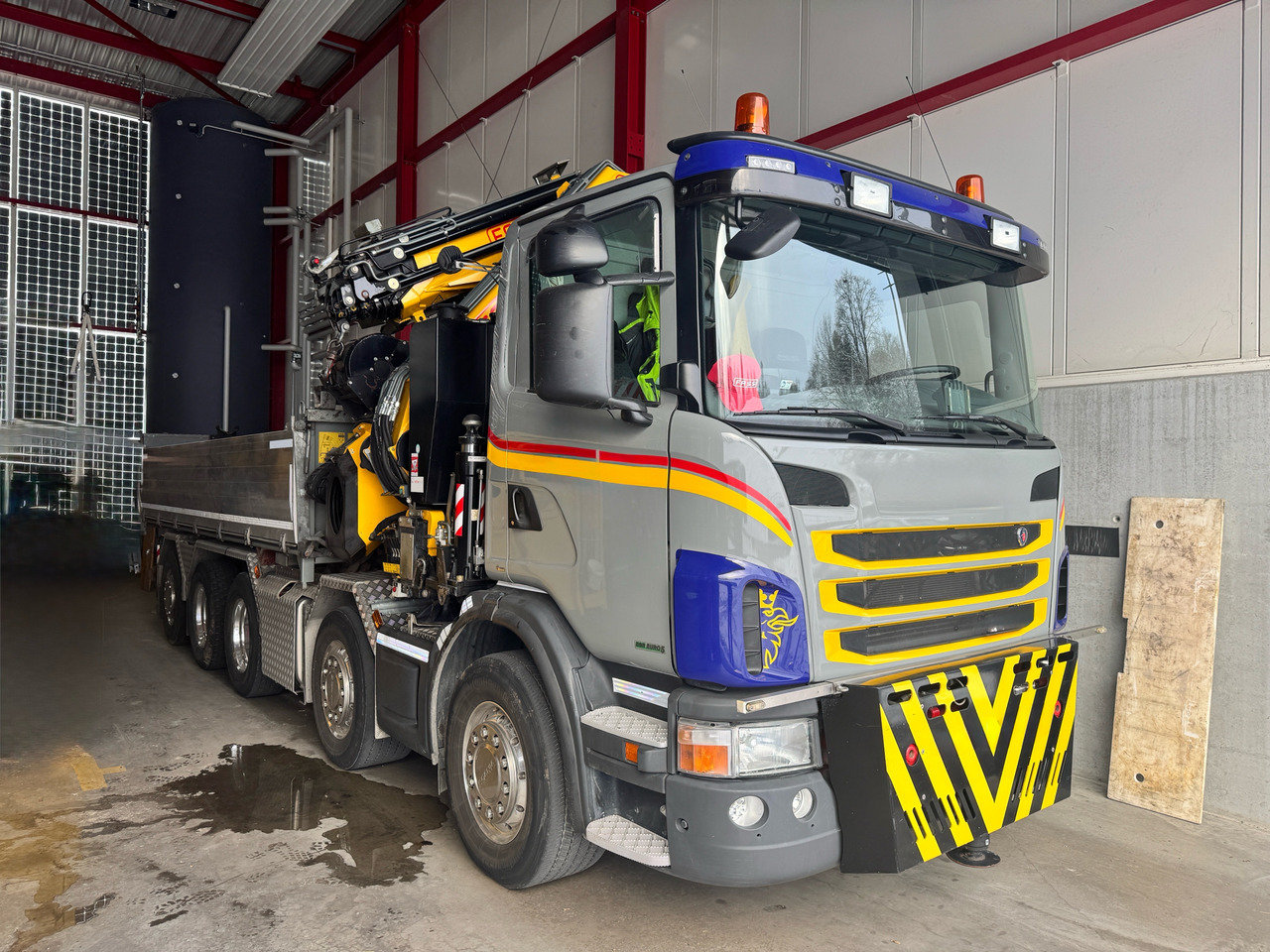 SCANIA G480 10x4 Fassi F950 *72‘000 KM* - 起重车:图1 SCANIA G480 10x4 Fassi F950 *72‘000 KM* - 起重车:图1