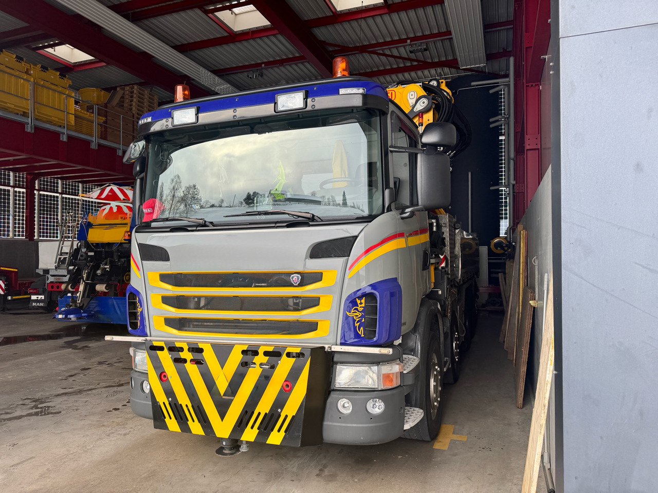 SCANIA G480 10x4 Fassi F950 *72‘000 KM* - 起重车:图4 SCANIA G480 10x4 Fassi F950 *72‘000 KM* - 起重车:图4