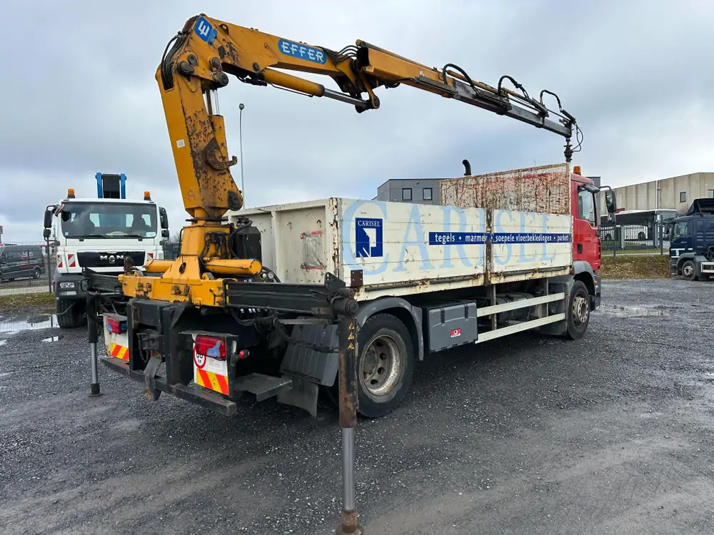 MAN TGM 18.280 *202000 km*Grue EFFER type 120 3 S*PREMIER PROPRIO - 起重车, 栏板式/ 平板卡车:图2 MAN TGM 18.280 *202000 km*Grue EFFER type 120 3 S*PREMIER PROPRIO - 起重车, 栏板式/ 平板卡车:图2