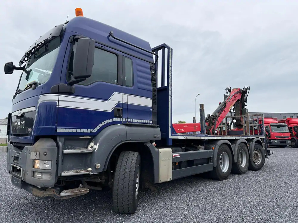 栏板式/ 平板卡车, 起重车 MAN TGS 35.440 *Epsilon Q170L*TRIDEM*Intarder:图12 栏板式/ 平板卡车, 起重车 MAN TGS 35.440 *Epsilon Q170L*TRIDEM*Intarder:图12