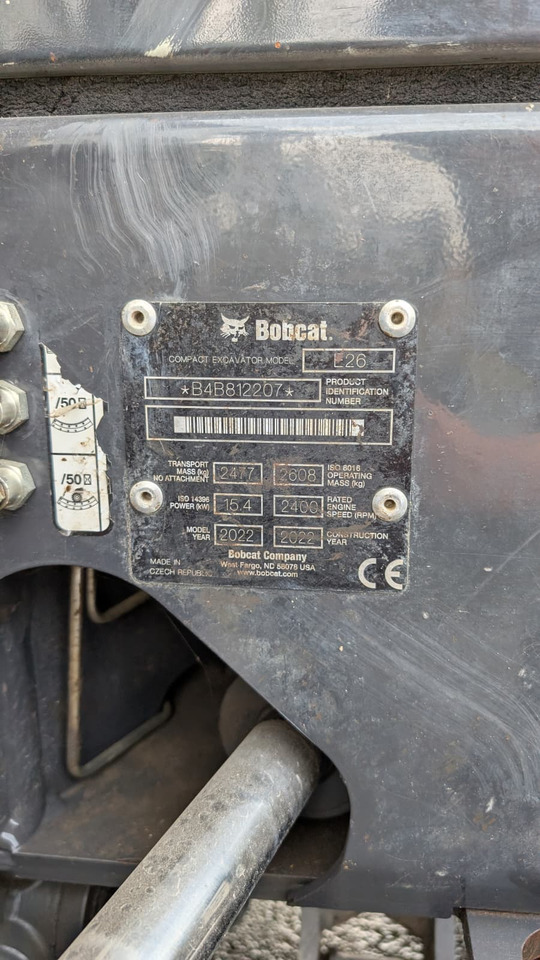 BOBCAT E 26 - 小型挖掘机:图5 BOBCAT E 26 - 小型挖掘机:图5