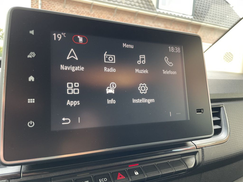 紧凑型面包车 Renault Kangoo 1.5 Blue E6 dCi Comfort Lease €246 p/m Airco, Navi, apple carplay/android, PDC,  Trekhaak, Cruise controle, onderhoudshistorie aanwezig：图12