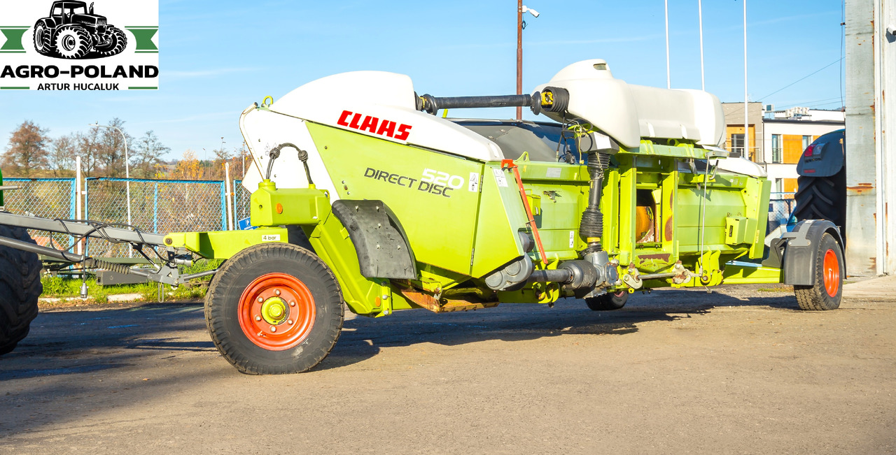 CLAAS DIRECT DISC 520 CENTOUR PRO NT - 2014 rok - 饲料收割机:图3 CLAAS DIRECT DISC 520 CENTOUR PRO NT - 2014 rok - 饲料收割机:图3