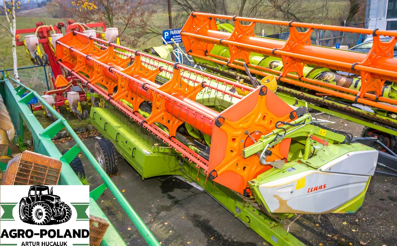 CLAAS VARIO 750 (NOWY MODEL)- 2013 ROK + WÓZEK + KOSY BOCZNE - 谷物收割装置:图1 CLAAS VARIO 750 (NOWY MODEL)- 2013 ROK + WÓZEK + KOSY BOCZNE - 谷物收割装置:图1