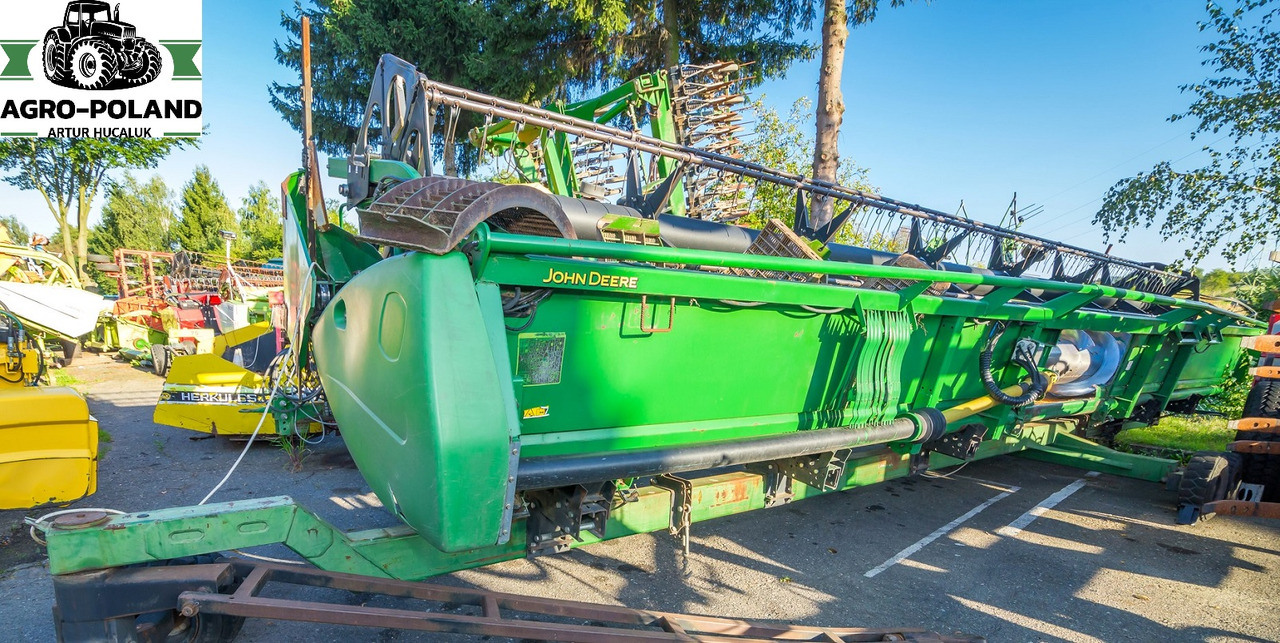 JOHN DEERE 635 R - 10,7 M - 2013 ROK - 谷物收割装置:图1 JOHN DEERE 635 R - 10,7 M - 2013 ROK - 谷物收割装置:图1