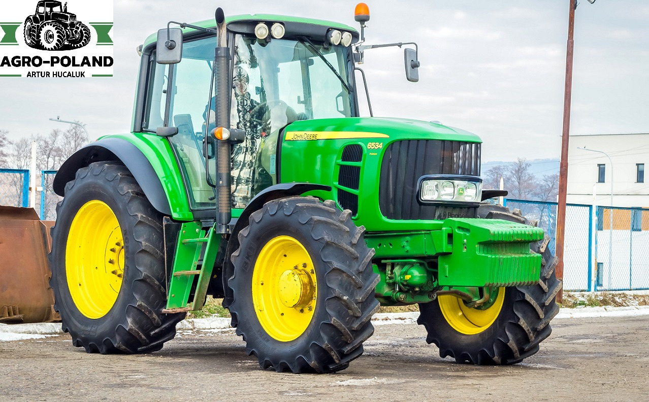 JOHN DEERE 6534 PREMIUM - POWERQUAD - 2010 ROK - 拖拉机:图1 JOHN DEERE 6534 PREMIUM - POWERQUAD - 2010 ROK - 拖拉机:图1