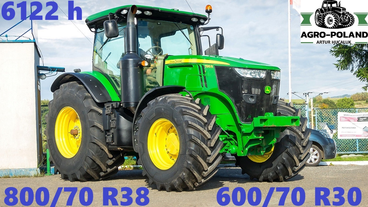 JOHN DEERE 7310 R - TLS - 50 km/h - 2014 - 6126 h - 拖拉机:图1 JOHN DEERE 7310 R - TLS - 50 km/h - 2014 - 6126 h - 拖拉机:图1