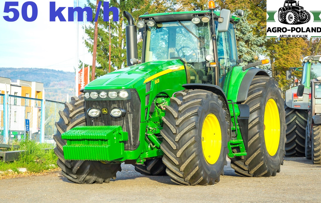 JOHN DEERE 8430 - 2008 ROK - 50 km/h 11.206 h - 拖拉机:图1 JOHN DEERE 8430 - 2008 ROK - 50 km/h 11.206 h - 拖拉机:图1