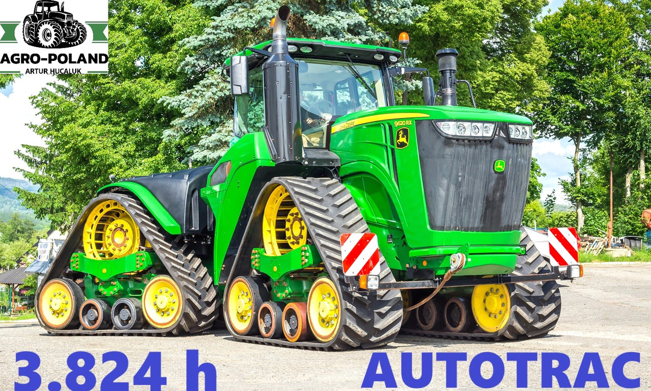 JOHN DEERE 9620 RX - POWERSHIFT - 3824 h - 2019 ROK - NOWE GĄSIENICE - AUTOTRAC - 拖拉机:图1 JOHN DEERE 9620 RX - POWERSHIFT - 3824 h - 2019 ROK - NOWE GĄSIENICE - AUTOTRAC - 拖拉机:图1