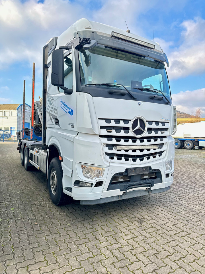 Mercedes Arocs 3358 L 6x4 Radstand 4500 Arocs 3358 L 6x4 Blatt-Luft Gefedert - 木材运输车:图5 Mercedes Arocs 3358 L 6x4 Radstand 4500 Arocs 3358 L 6x4 Blatt-Luft Gefedert - 木材运输车:图5