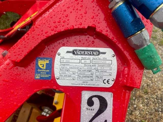 VÄDERSTAD Carrier 300 - 圆盘耙:图3 VÄDERSTAD Carrier 300 - 圆盘耙:图3