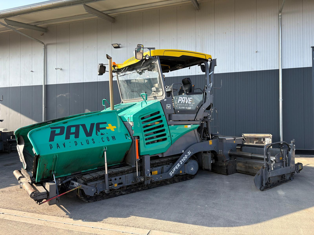 VÖGELE SUPER 2100-3i - 沥青铺路机:图1 VÖGELE SUPER 2100-3i - 沥青铺路机:图1