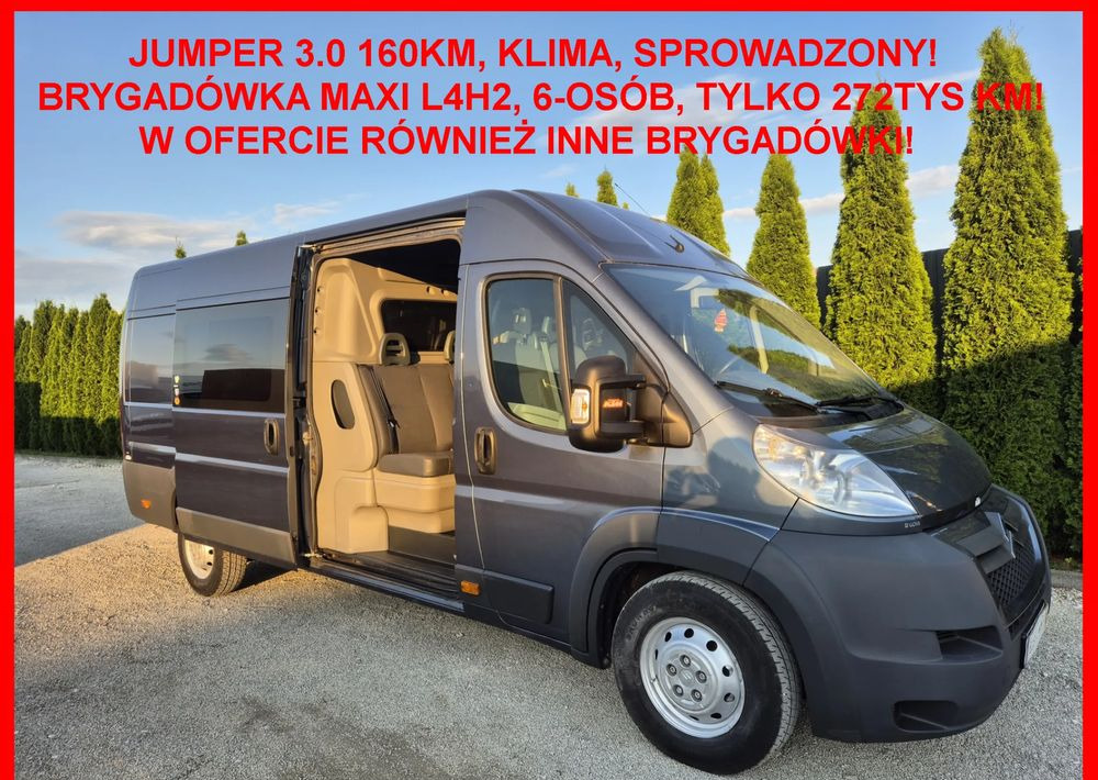 Citroën JUMPER 3.0 160KM Dubel Kabina - 无侧窗厢式货车:图1 Citroën JUMPER 3.0 160KM Dubel Kabina - 无侧窗厢式货车:图1