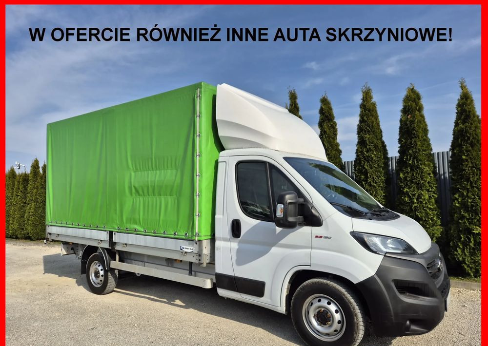 Fiat Ducato 2.3 130KM Maxi Plandeka - 平板货车:图1 Fiat Ducato 2.3 130KM Maxi Plandeka - 平板货车:图1