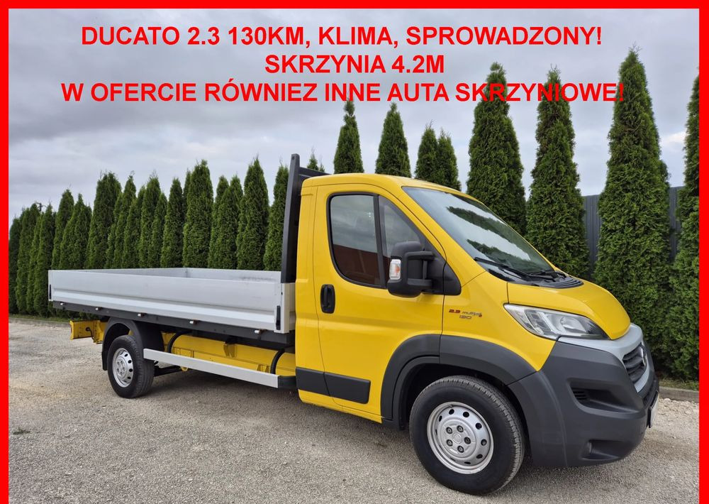 Fiat Ducato 2.3 130KM - 平板货车:图1 Fiat Ducato 2.3 130KM - 平板货车:图1