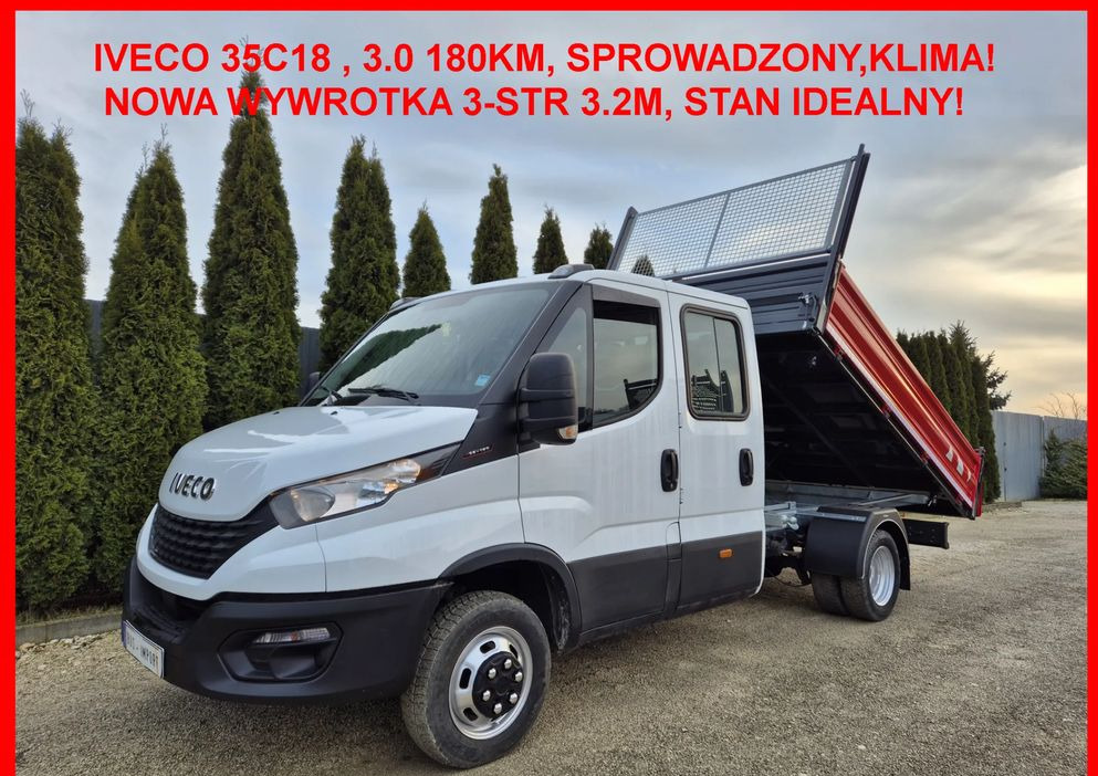 Iveco Iveco 35c18 3.0 180KM Brygadówka/ - 翻斗货车:图2 Iveco Iveco 35c18 3.0 180KM Brygadówka/ - 翻斗货车:图2