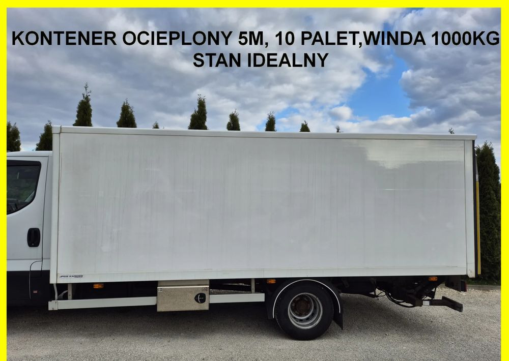 Kontener izoterma 10 palet Winda 1000kg 2016 rok, Niski, Iveco 70, Stan idealny! - 可拆卸车身 - 厢式:图1 Kontener izoterma 10 palet Winda 1000kg 2016 rok, Niski, Iveco 70, Stan idealny! - 可拆卸车身 - 厢式:图1