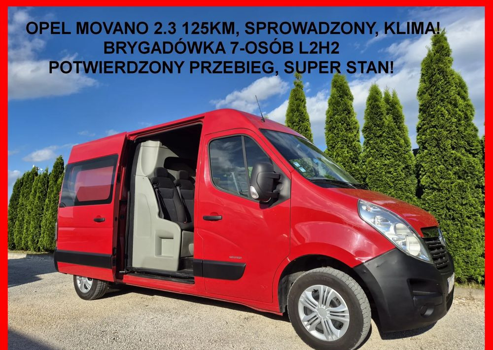 Opel Movano 2.3 125KM L2H2 Dubel Kabina - 康比货车:图1 Opel Movano 2.3 125KM L2H2 Dubel Kabina - 康比货车:图1