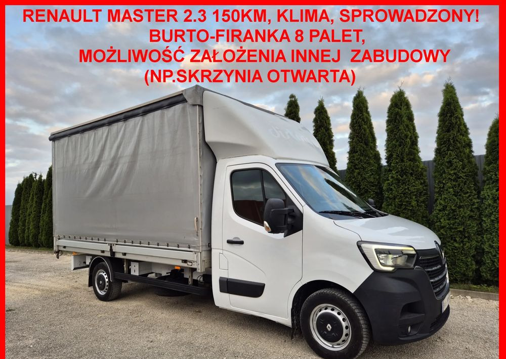 Renault Master 2.3 150KM - 侧帘货车:图1 Renault Master 2.3 150KM - 侧帘货车:图1