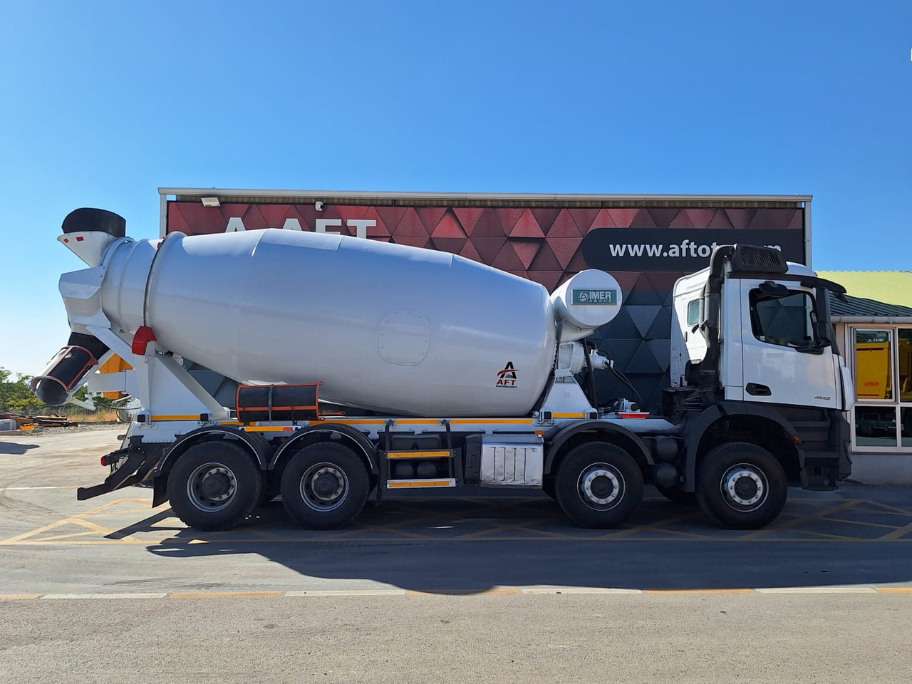 MERCEDES-BENZ AROCS 4142 - 混凝土搅拌机:图4 MERCEDES-BENZ AROCS 4142 - 混凝土搅拌机:图4