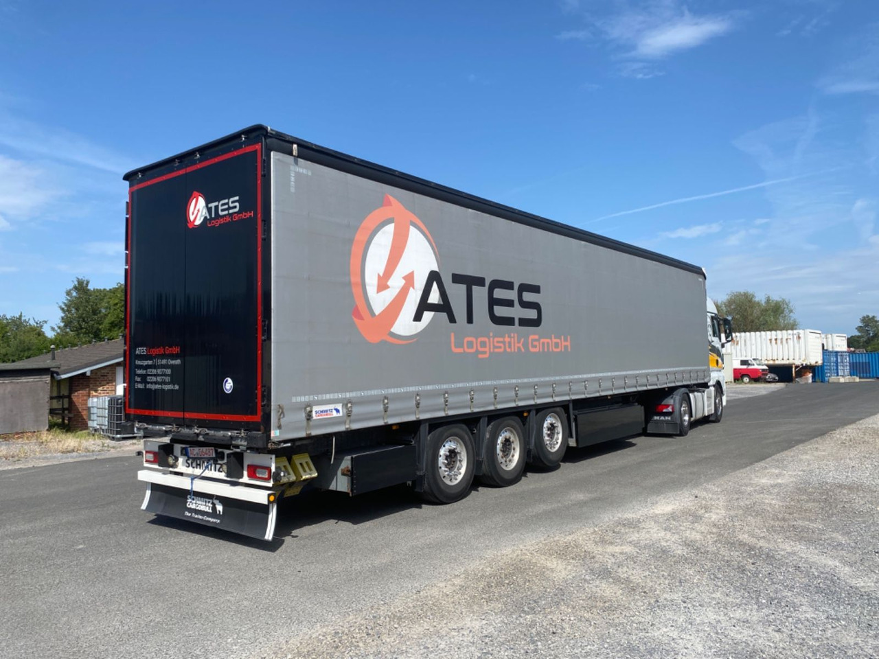 Schmitz Cargobull SCS 24/ Tautliner/Liftachse/Alufelgen/Pal.Kasten - 侧帘半拖车:图2 Schmitz Cargobull SCS 24/ Tautliner/Liftachse/Alufelgen/Pal.Kasten - 侧帘半拖车:图2