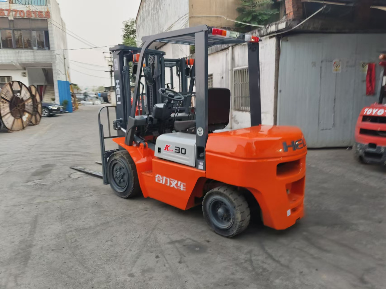 HELI k30 used diesel forklift Customizable mast clamps - 柴油叉车:图3 HELI k30 used diesel forklift Customizable mast clamps - 柴油叉车:图3
