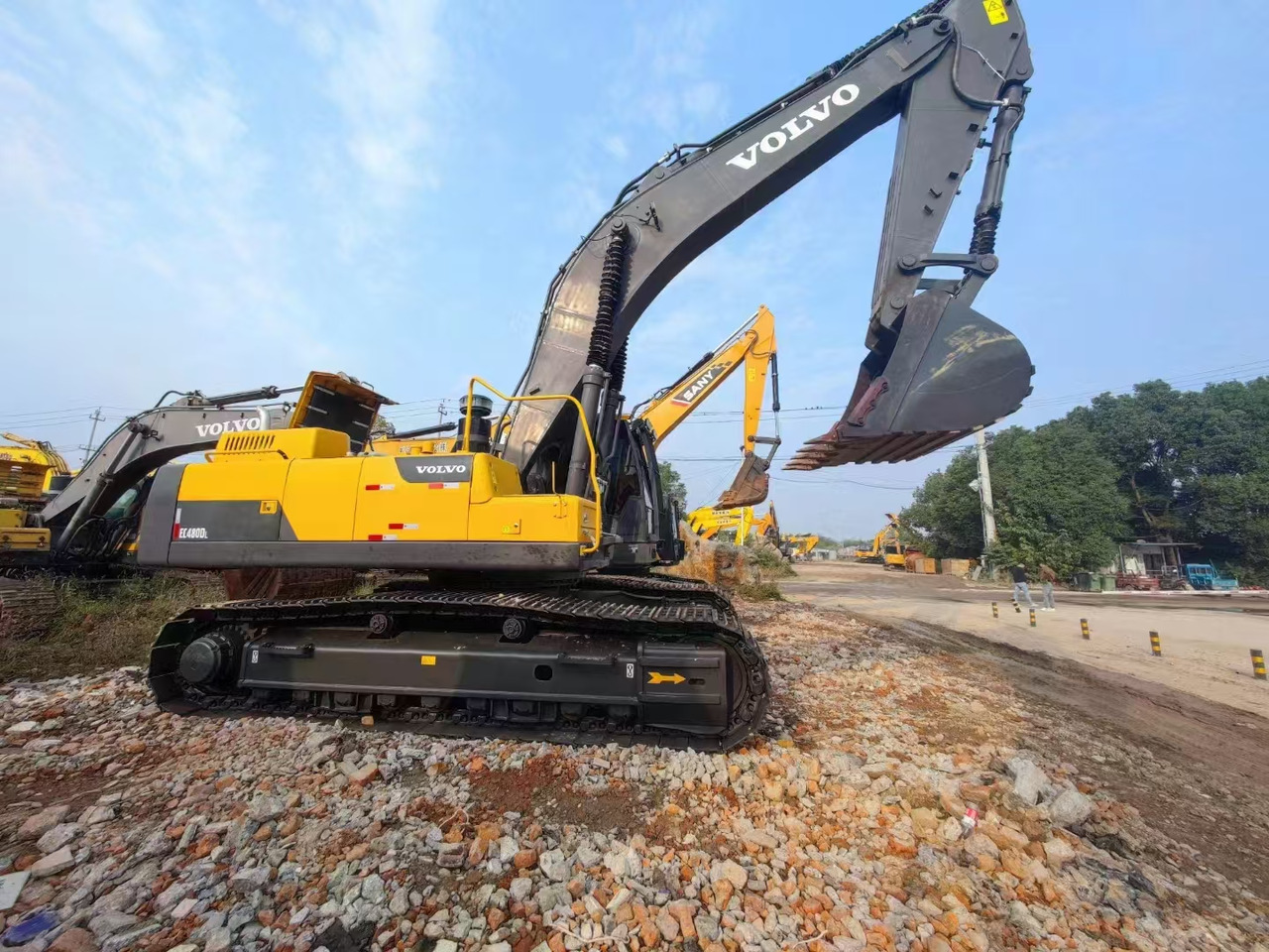 VOLVO EC480 used original excavator - 履带式挖掘机:图1 VOLVO EC480 used original excavator - 履带式挖掘机:图1