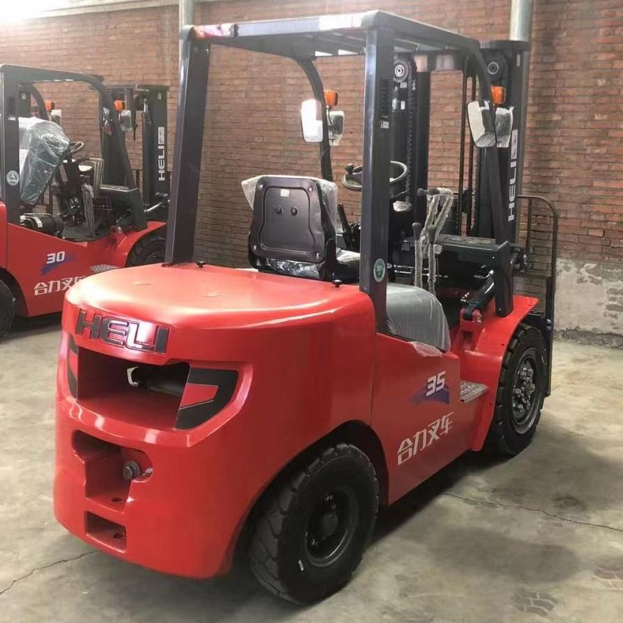 Heli brand new 3.5T diesel forklift(Clamp available) - 柴油叉车:图4 Heli brand new 3.5T diesel forklift(Clamp available) - 柴油叉车:图4