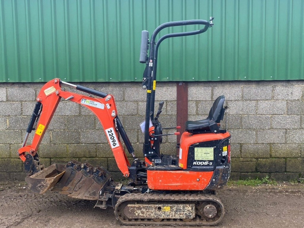 Kubota K008-5 - 小型挖掘机:图4 Kubota K008-5 - 小型挖掘机:图4
