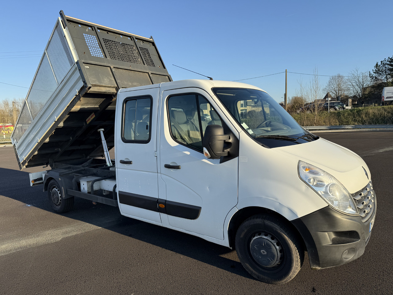 RENAULT MASTER 2.3DCI125 BENNE ACIER DOUBLE CABINE ROUE SIMPLE + REHAUSSE DE RIDELLE - 翻斗货车:图1 RENAULT MASTER 2.3DCI125 BENNE ACIER DOUBLE CABINE ROUE SIMPLE + REHAUSSE DE RIDELLE - 翻斗货车:图1
