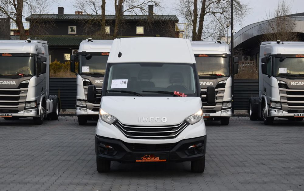 Iveco DAILY MAXI 35S14 / 2.3 - 140 KM / AUTOMAT HI-MATIC / NOWY MODEL / 3 OSOBY / DOSTAWCZE / BLASZAK / KAMERA COFANIA / TEMPOMAT / KLIMA / 2022 / SERWISOWANY / SPROWADZONY Z NIEMIEC - 无侧窗厢式货车:图2 Iveco DAILY MAXI 35S14 / 2.3 - 140 KM / AUTOMAT HI-MATIC / NOWY MODEL / 3 OSOBY / DOSTAWCZE / BLASZAK / KAMERA COFANIA / TEMPOMAT / KLIMA / 2022 / SERWISOWANY / SPROWADZONY Z NIEMIEC - 无侧窗厢式货车:图2
