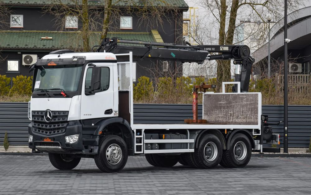 Mercedes-Benz AROCS 2636 / 6x4 / HIAB X-HIPRO 192 E-3 / WYSUW x3 / ROTATOR / STEROWANIE RADIOWE / UDT / PODPORY HYDRAULICZNE / AUTOMAT / KAMERA COFANIA / NISKI PRZEBIEG / SPROWADZONY - 其他机械:图1 Mercedes-Benz AROCS 2636 / 6x4 / HIAB X-HIPRO 192 E-3 / WYSUW x3 / ROTATOR / STEROWANIE RADIOWE / UDT / PODPORY HYDRAULICZNE / AUTOMAT / KAMERA COFANIA / NISKI PRZEBIEG / SPROWADZONY - 其他机械:图1