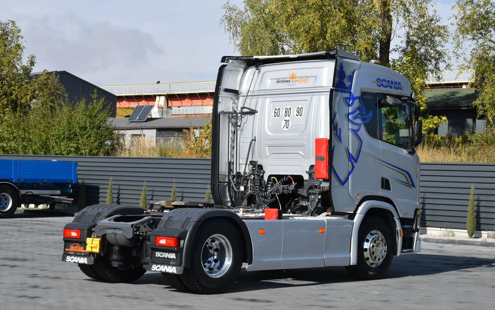 Scania R450 / HYDRAULIKA / RETARDER / ACC / KLIMA / FULL LEDY / ALUFELGI / SERWISOWANA / SPROWADZONA - 牵引车:图5 Scania R450 / HYDRAULIKA / RETARDER / ACC / KLIMA / FULL LEDY / ALUFELGI / SERWISOWANA / SPROWADZONA - 牵引车:图5