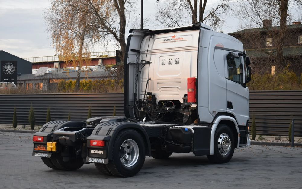 Scania R450 / HYDRAULIKA / RETARDER / ACC / KLIMA / FULL LEDY / ALUFELGI / SERWISOWANA / SPROWADZONA - 牵引车:图5 Scania R450 / HYDRAULIKA / RETARDER / ACC / KLIMA / FULL LEDY / ALUFELGI / SERWISOWANA / SPROWADZONA - 牵引车:图5