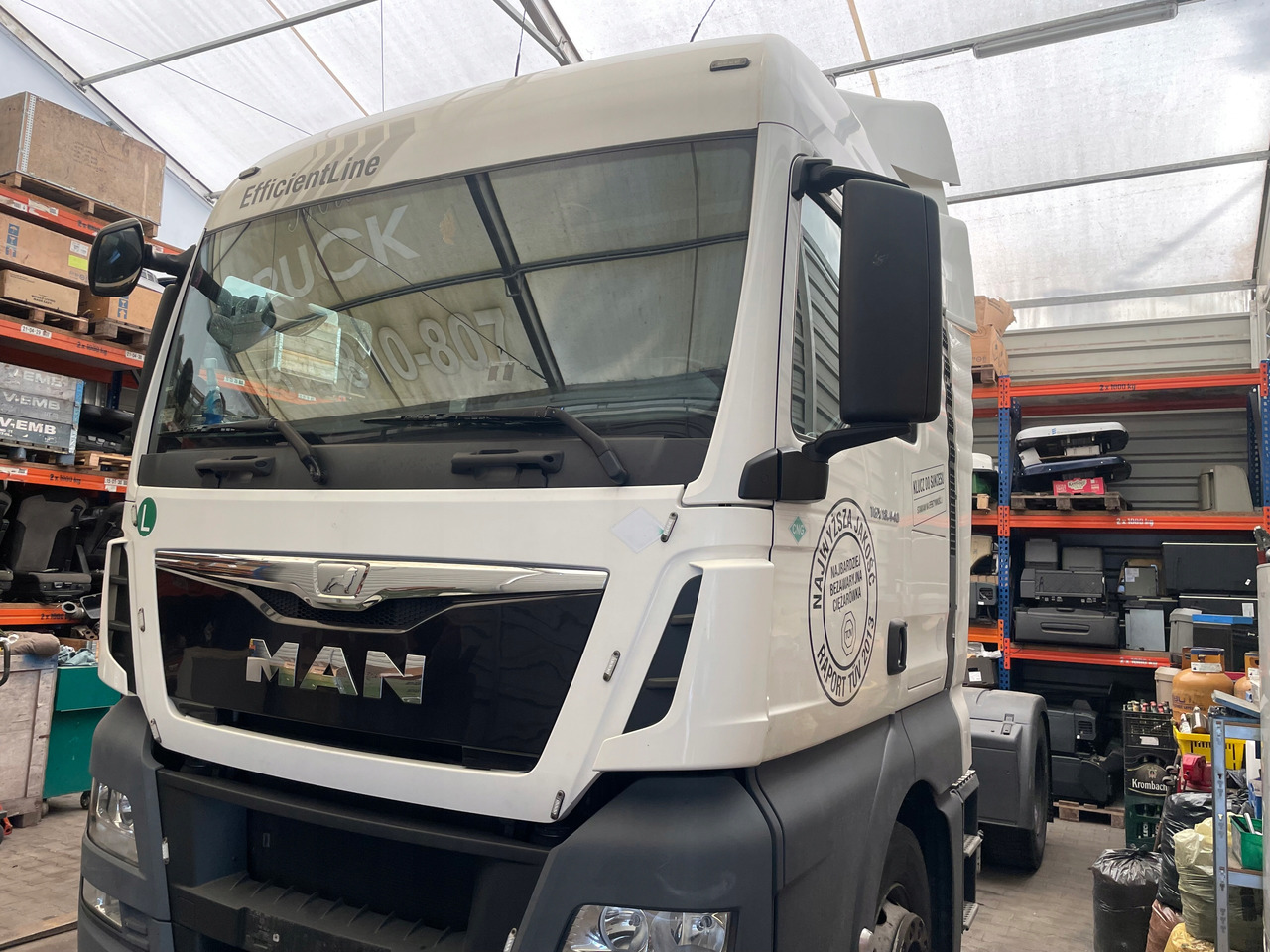 GOŁA KABINA MAN TGX XLX BIAŁA EURO 6 KOLOR RAL 9010 - 驾驶室 适用于 卡车:图1 GOŁA KABINA MAN TGX XLX BIAŁA EURO 6 KOLOR RAL 9010 - 驾驶室 适用于 卡车:图1