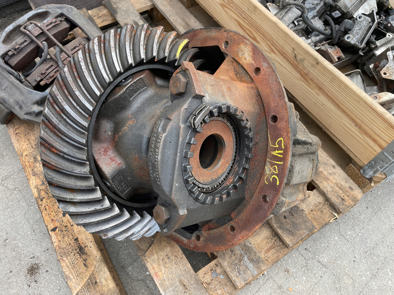 MAN TGX TGS TGA WKŁAD DYFERENCJAŁ MOSTU DYFER 38:15, 81350106301 - 后轴 适用于 卡车:图1 MAN TGX TGS TGA WKŁAD DYFERENCJAŁ MOSTU DYFER 38:15, 81350106301 - 后轴 适用于 卡车:图1