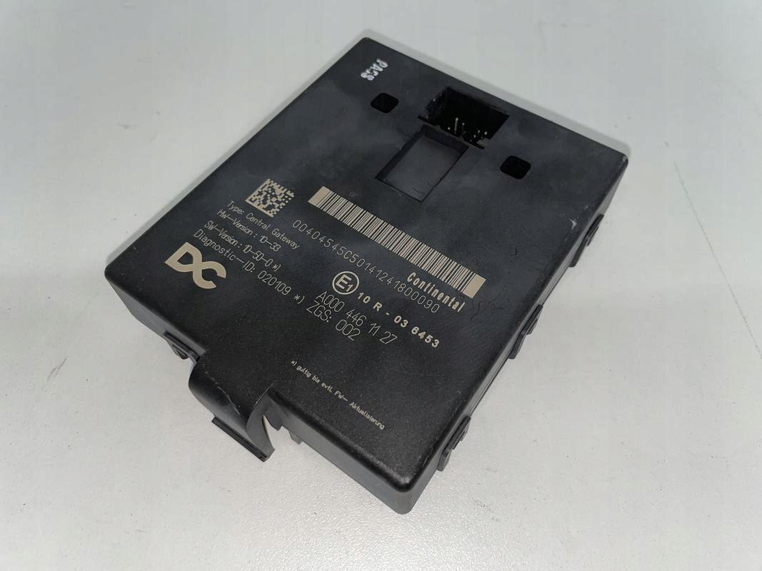 MERCEDES ACTROS MP4 STEROWNIK ZGS A0004461127 - 电气系统 适用于 卡车:图1 MERCEDES ACTROS MP4 STEROWNIK ZGS A0004461127 - 电气系统 适用于 卡车:图1