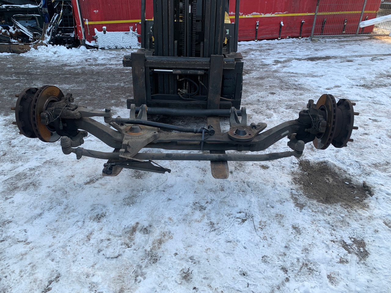 OŚ PRZEDNIA MERCEDES ACTROS MP4 ANTOS F-8.0/C22.5 - 前轴 适用于 卡车:图1 OŚ PRZEDNIA MERCEDES ACTROS MP4 ANTOS F-8.0/C22.5 - 前轴 适用于 卡车:图1