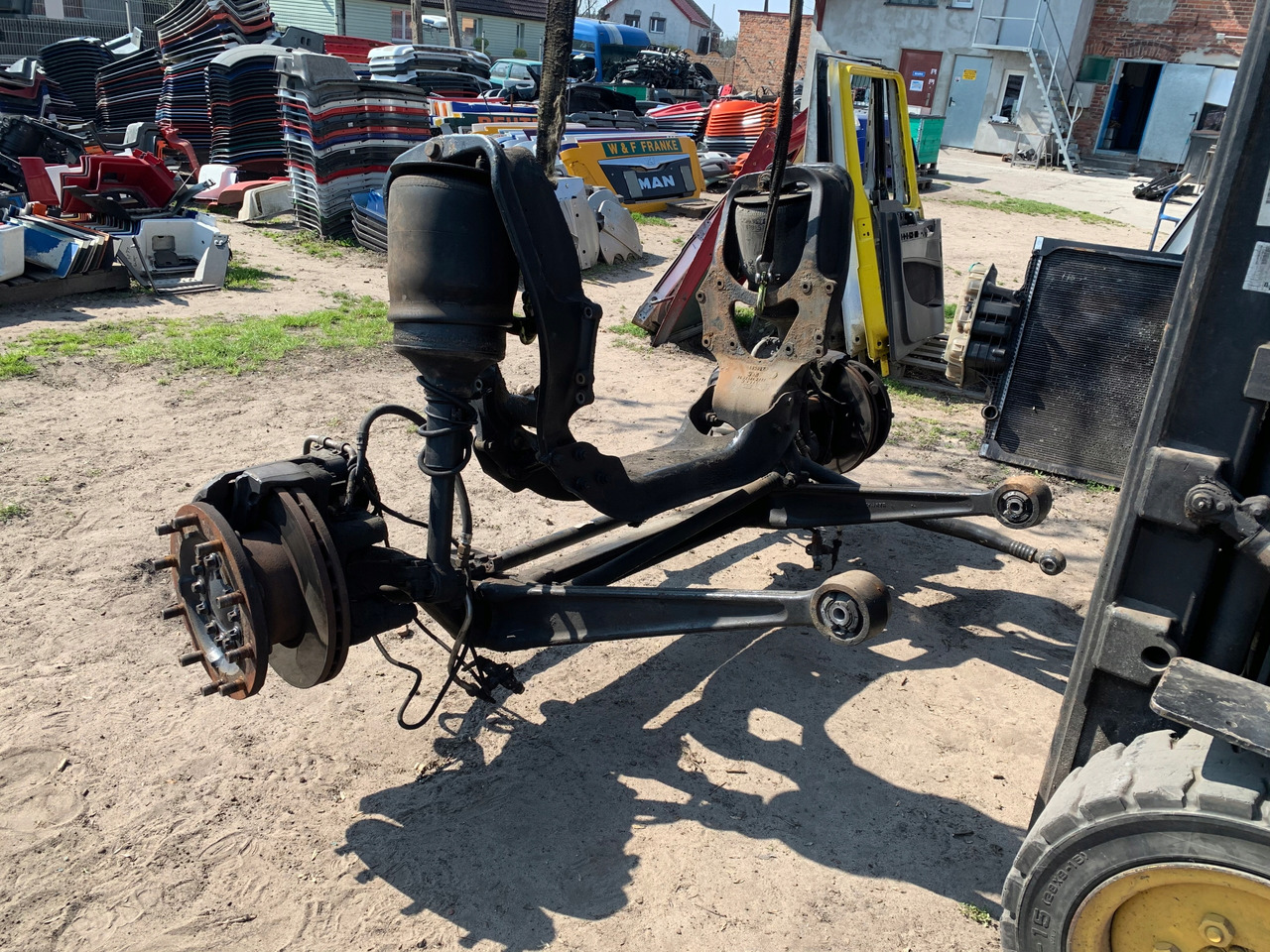 PRZEDNIA OŚ MAN TGX TGS TGA LOWDECK LOW DECK KMPL - 前轴 适用于 卡车:图4 PRZEDNIA OŚ MAN TGX TGS TGA LOWDECK LOW DECK KMPL - 前轴 适用于 卡车:图4