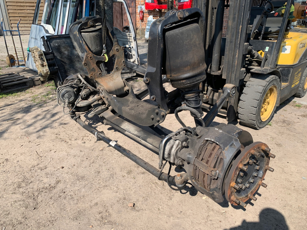 PRZEDNIA OŚ MAN TGX TGS TGA LOWDECK LOW DECK KMPL - 前轴 适用于 卡车:图5 PRZEDNIA OŚ MAN TGX TGS TGA LOWDECK LOW DECK KMPL - 前轴 适用于 卡车:图5