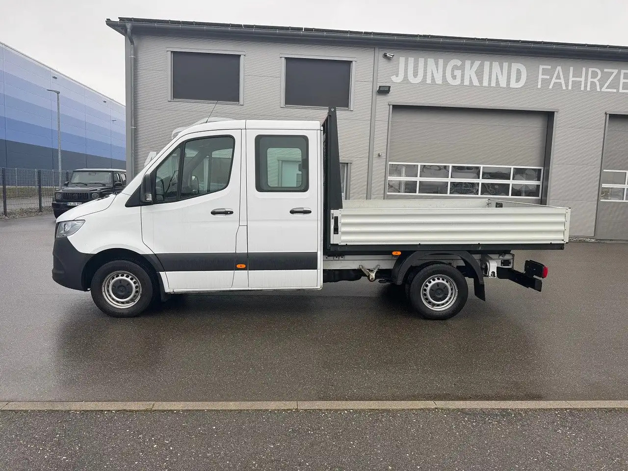 Mercedes-Benz Sprinter 314 CDI Lang DoKa Pritsche Klima AHK - 平板货车, 康比货车:图3 Mercedes-Benz Sprinter 314 CDI Lang DoKa Pritsche Klima AHK - 平板货车, 康比货车:图3