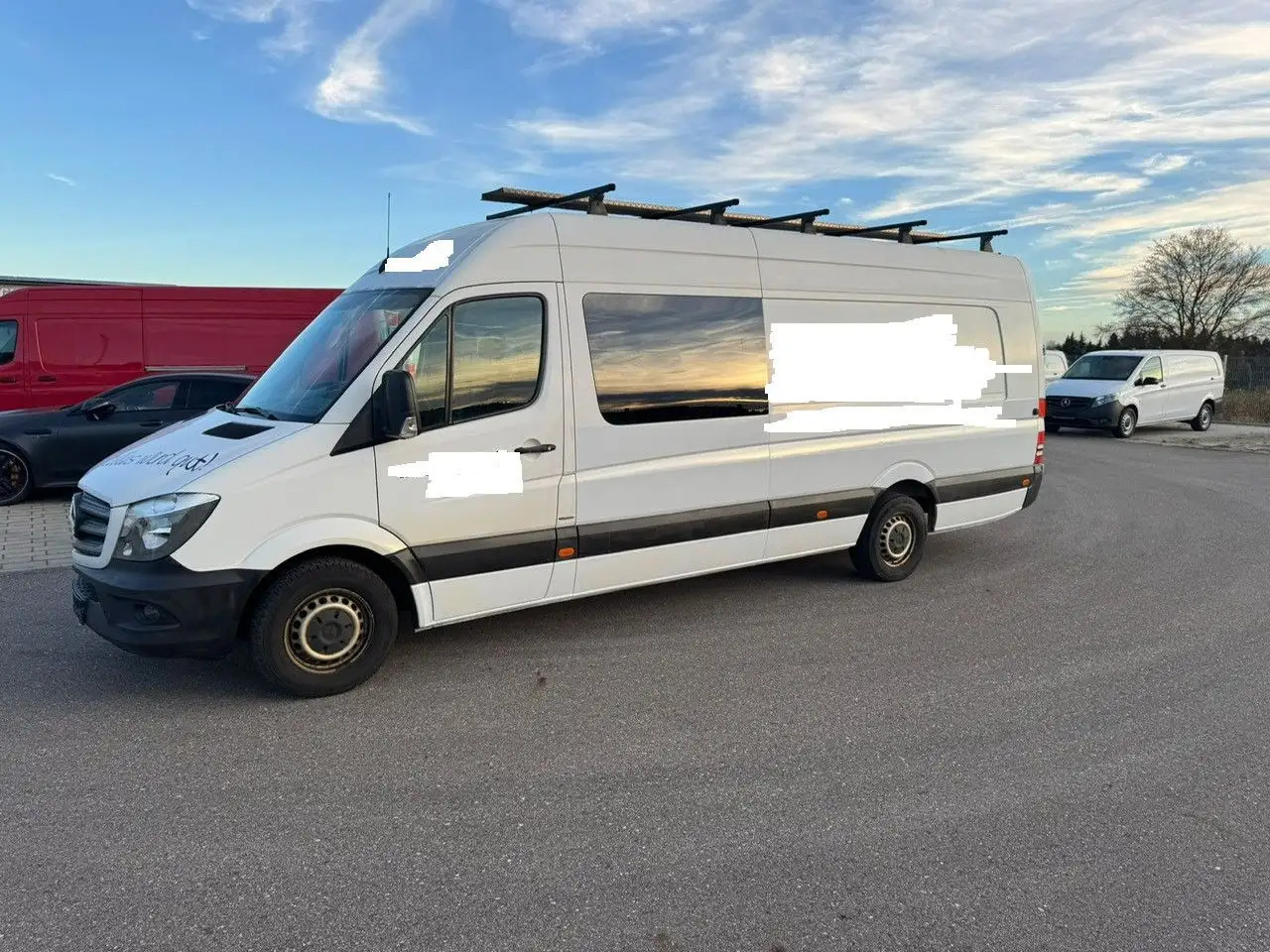 Mercedes-Benz Sprinter 319 CDI Maxi Lang XXL Extralang Mixto - 无侧窗厢式货车, 康比货车:图2 Mercedes-Benz Sprinter 319 CDI Maxi Lang XXL Extralang Mixto - 无侧窗厢式货车, 康比货车:图2
