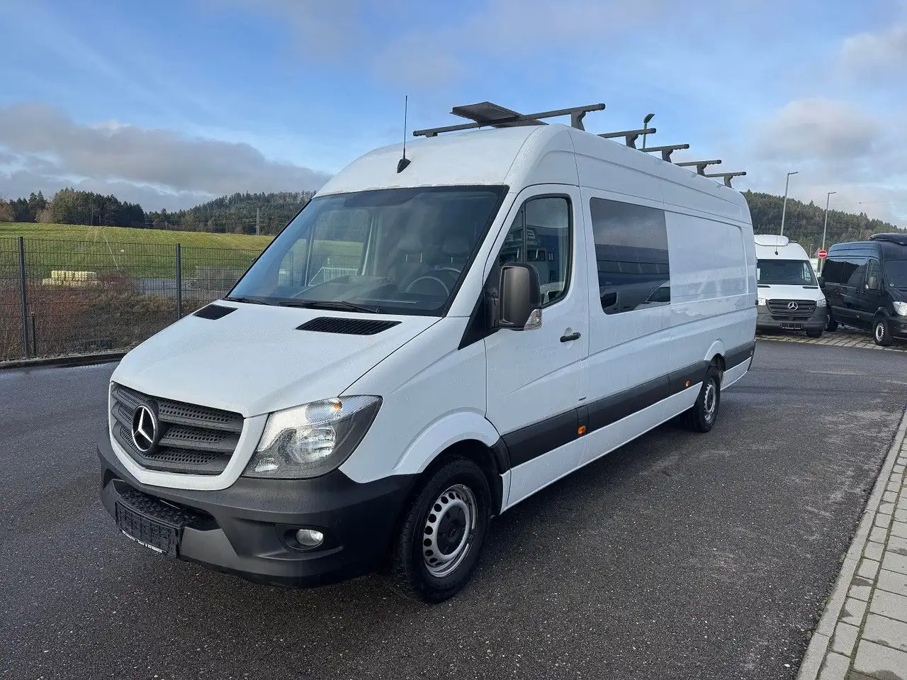 Mercedes-Benz Sprinter 319 CDI Maxi Lang XXL Extralang Mixto - 无侧窗厢式货车, 康比货车:图1 Mercedes-Benz Sprinter 319 CDI Maxi Lang XXL Extralang Mixto - 无侧窗厢式货车, 康比货车:图1