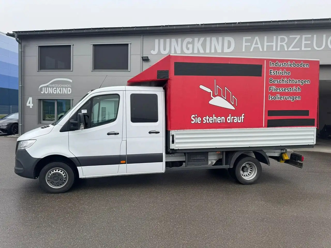 Mercedes-Benz Sprinter 516 CDI DoKa Maxi Lang AHK 3,5t Klima - 侧帘货车, 康比货车:图1 Mercedes-Benz Sprinter 516 CDI DoKa Maxi Lang AHK 3,5t Klima - 侧帘货车, 康比货车:图1