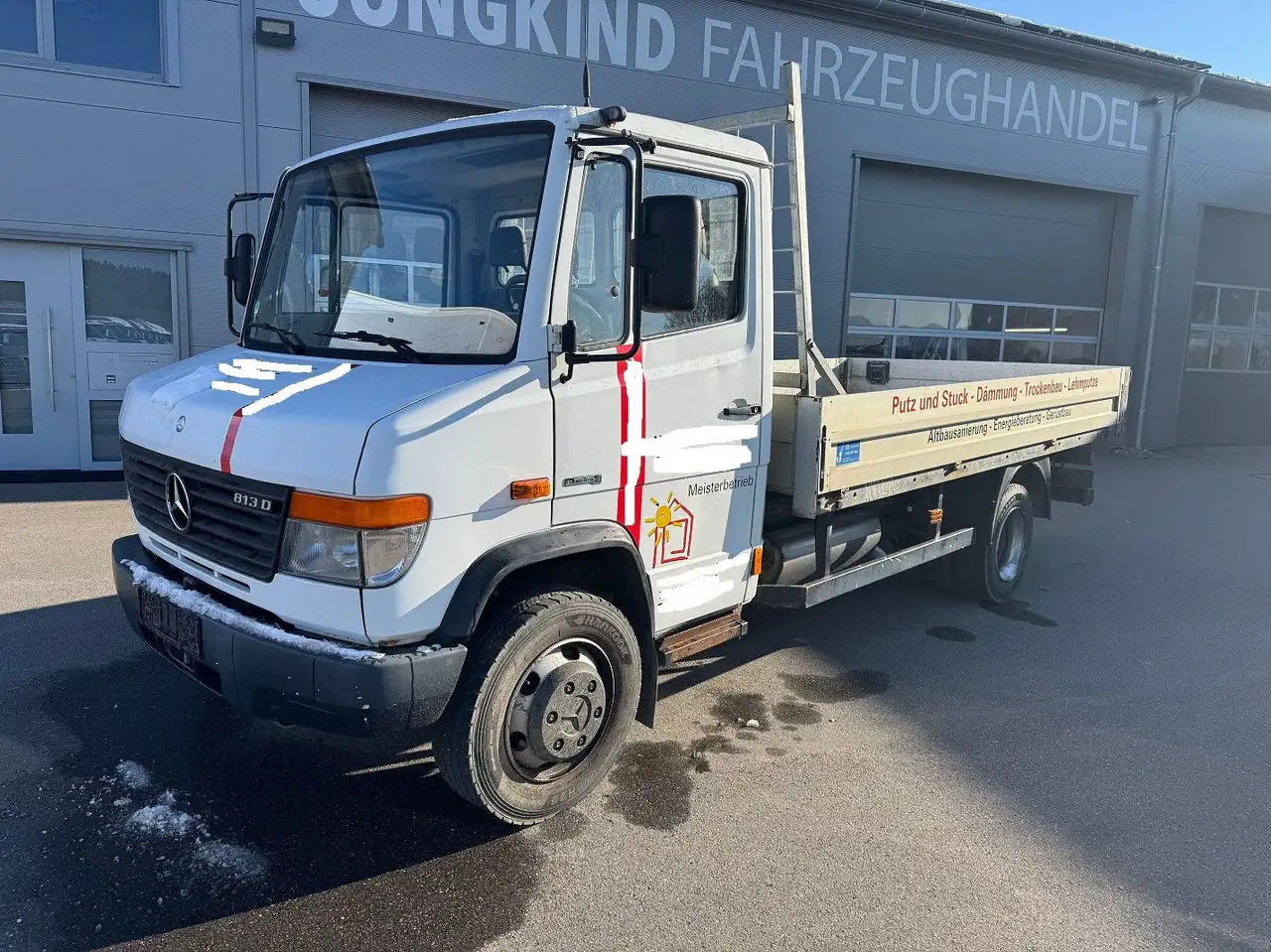Mercedes-Benz Vario 813D Pritsche Lang AHK - 栏板式/ 平板卡车:图1 Mercedes-Benz Vario 813D Pritsche Lang AHK - 栏板式/ 平板卡车:图1