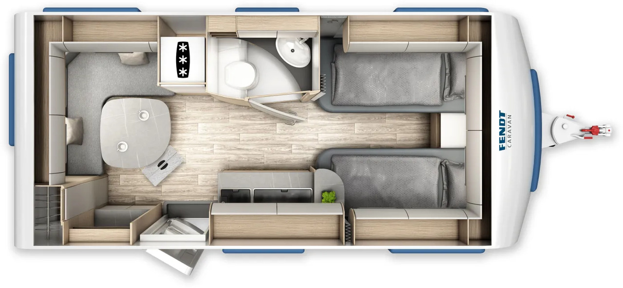 Fendt Bianco Activ 465 SGE 1.800 KG, Shower-Paket, GFK - 旅行拖车:图2 Fendt Bianco Activ 465 SGE 1.800 KG, Shower-Paket, GFK - 旅行拖车:图2
